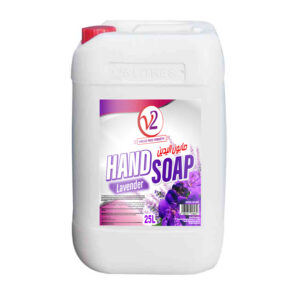 V2 Antibacterial Hand Wash Soap Liquid Lavender 25 Liter