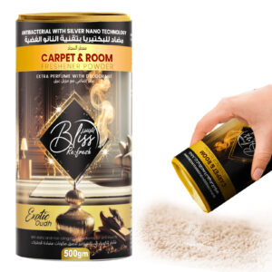 Bliss Fresh Carpet Deodorizer Powder & Room Freshener, Exotic Oudh 500g