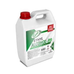 Ethyl Alcohol (Ethanol) 99.9% Sanitizing Sanitizer Liquid 5 Liter