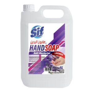 Sif Hand Wash Liquid, Lavender Hand Soap, 5 Liter