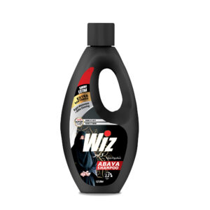 Wiz Premium Abaya Shampoo 1.2 Ltr, Liquid Laundry Detergent, Radiantly Black Care, Dirt Removal